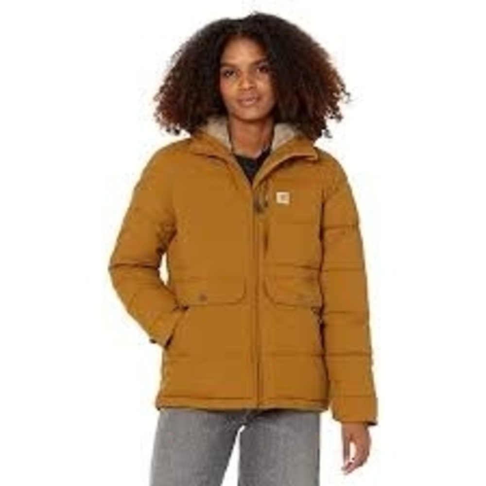 Carhartt|| Women's Tan Puffer Jacket Medium
